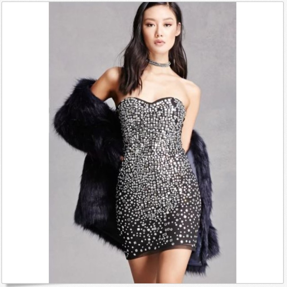 Kikiriki Sexy Sparkling Mini Bodycon Prom Dress